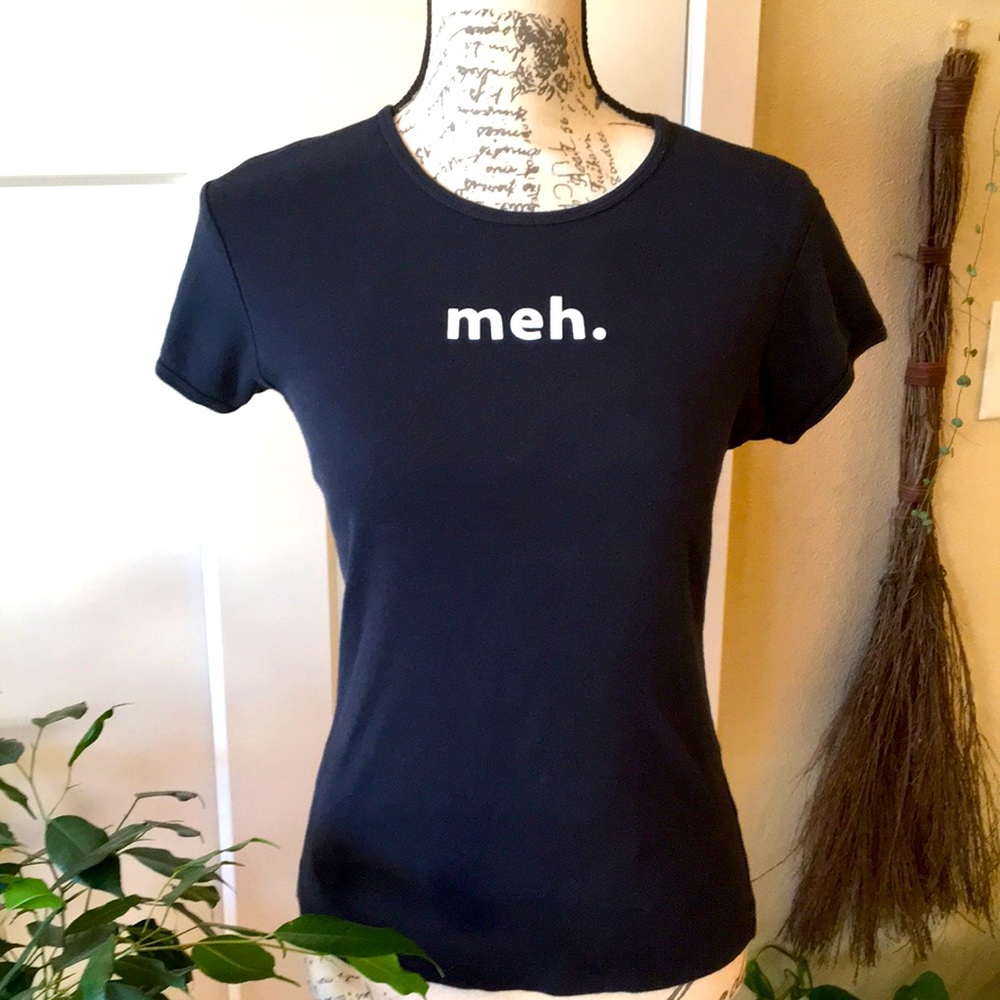 Think Geek “Meh” shirt